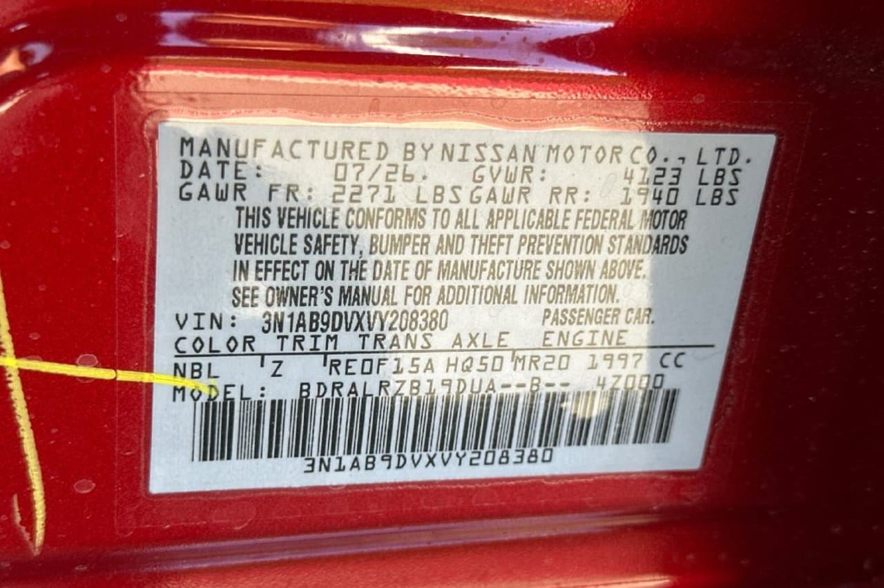 2027 Nissan Sentra SR 23