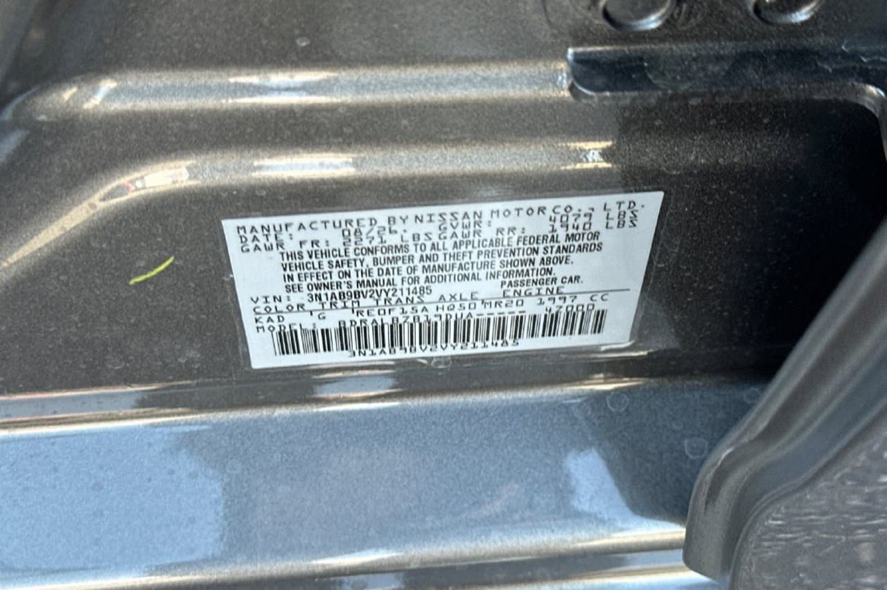 2027 Nissan Sentra S 21